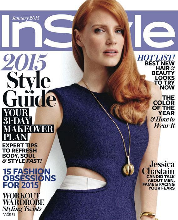 जनवरी, Jessica Chastain; 2015 Covers