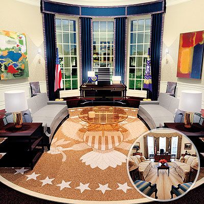 การเข้ารับตำแหน่ง Central, Barack Obama Oval Office, Gossip Girl Set Designers, the Eclectics