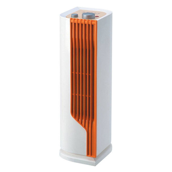 Sunpentown SPT Mini Tower Ceramic Heater with Fan 