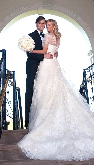 प्रसिद्ध व्यक्ति Wedding Dresses - Ivanka Trump