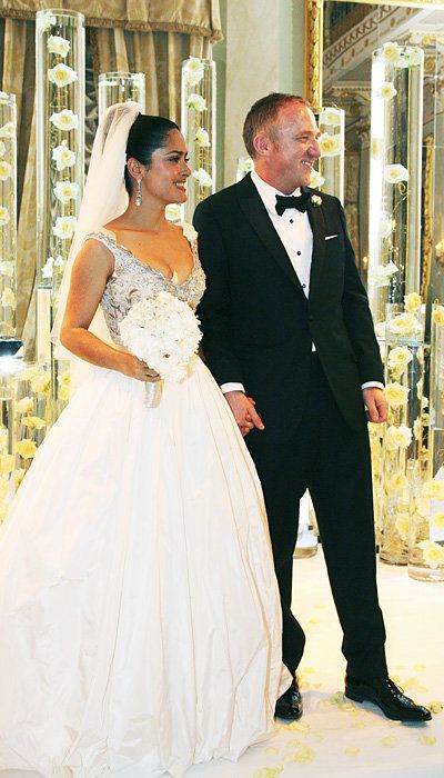 प्रसिद्ध व्यक्ति Wedding Dresses - Salma Hayek-Pinault