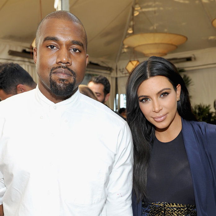 किम Kardashian & Kanye West 