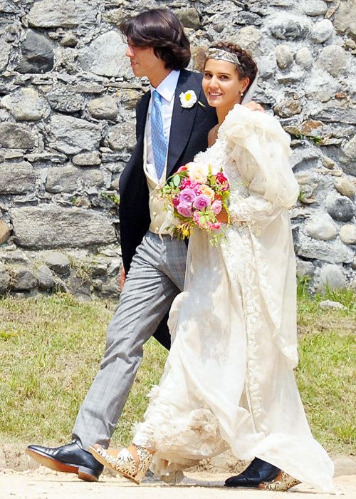 प्रसिद्ध व्यक्ति Wedding Photos - Margherita Missoni and Eugenio Amos