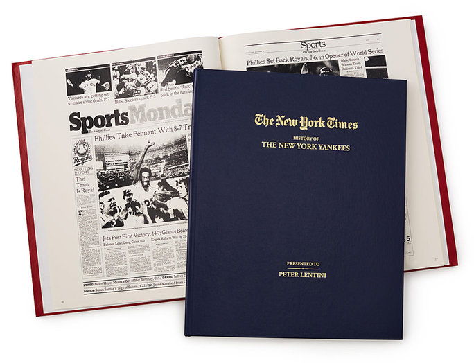 नया York Times Custom Baseball Book 
