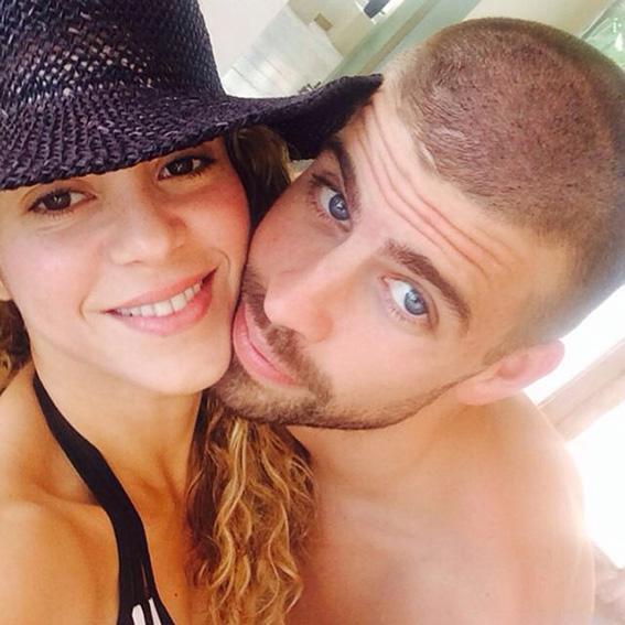 सबसे प्यारे Couples Instagram - Shakira + Gerard Pique