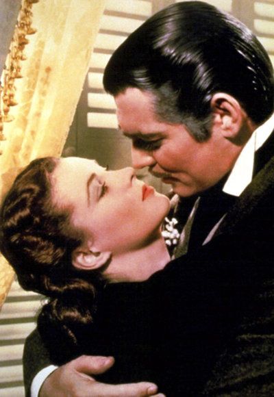 आइकॉनिक Kisses - Gone with the Wind - Scarlett O'Hara