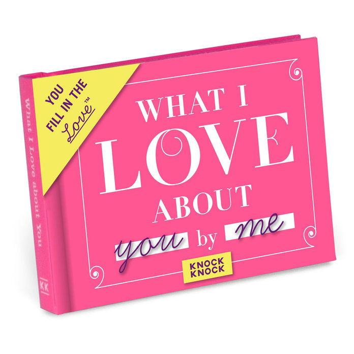 क्या I Love About You Fill In Journal 