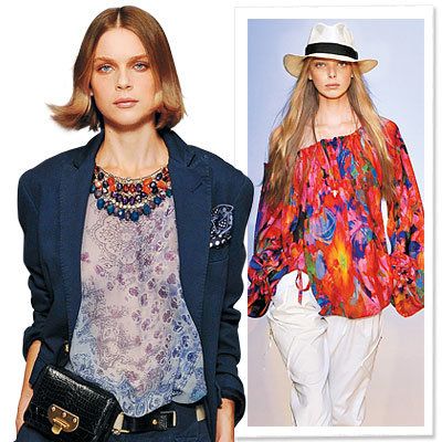 वसंत Trends 2009, Clothes We Love, Print Blouse