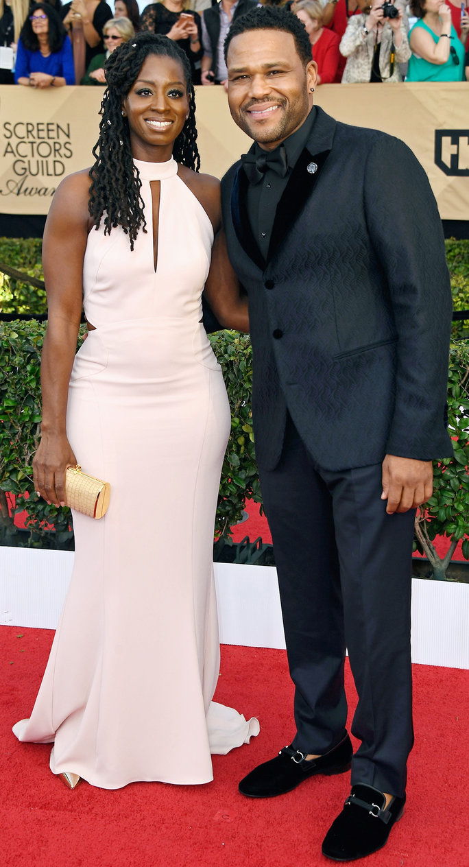 Alvina Stewart and Anthony Anderson
