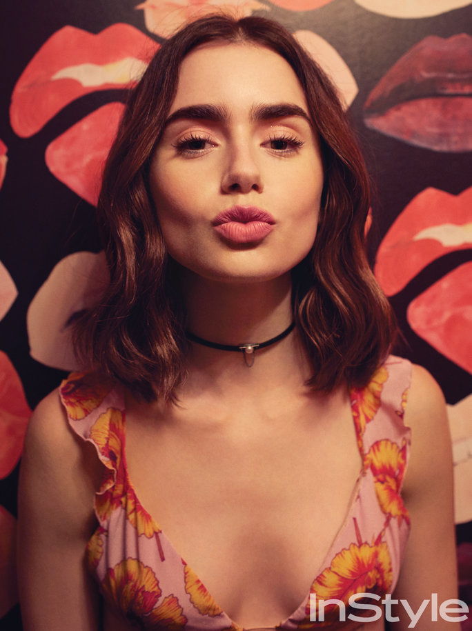 InStyle March 2017 SINA 2 Lily Collins - Lead