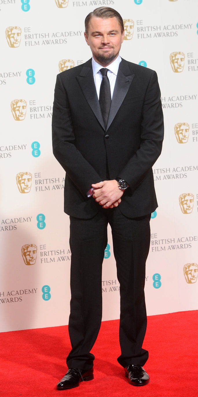 ที่ the EE British Academy Film Awards in London, 2014. 