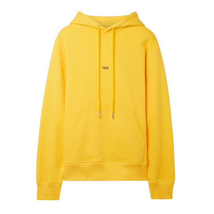 मुद्रित hooded top