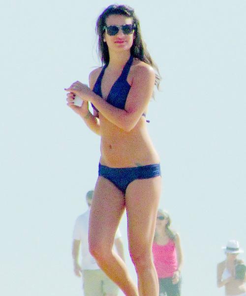 2012 Bikinis - Lea Michele