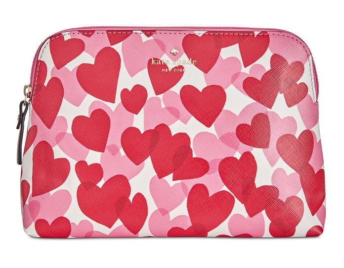 केट Spade Yours Truly Print Briley Small Cosmetic Bag 