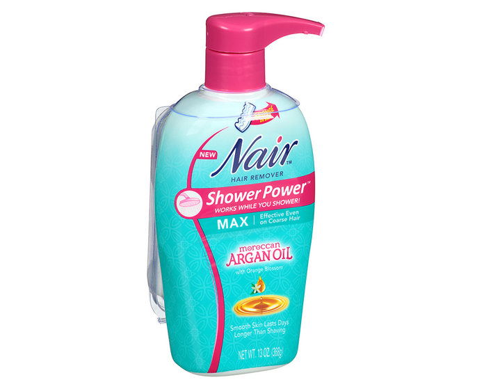 नायर Shower Power Max With Argan Oil Cream For Legs & Body 