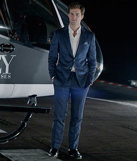 คริสเตียน Grey's Suits in Fifty Shades of Grey