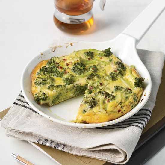 บร็อคโคลี Frittata 