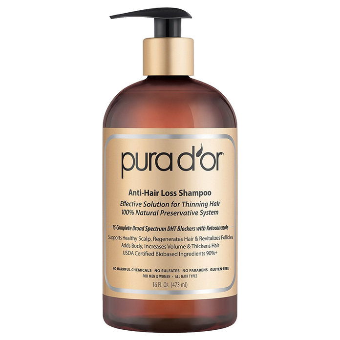 पुरा D'OR Anti-Hair Loss Premium Organic Argan Oil Shampoo