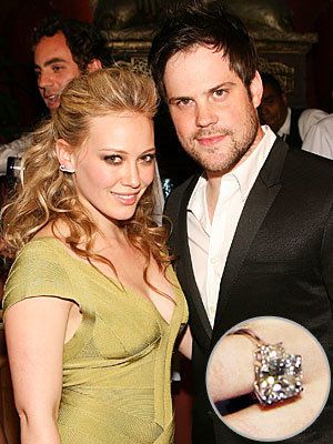 हिलेरी Duff - Mike Comrie - The Hottest Celebrity Engagement Rings