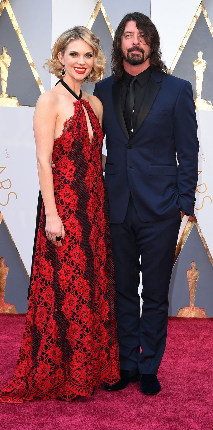 डेव Grohl and Jordyn Blum - Oscars 2016