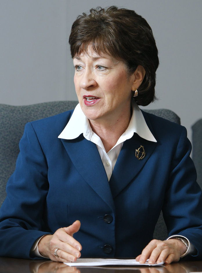 सुसान Collins, U.S. senator for Maine 