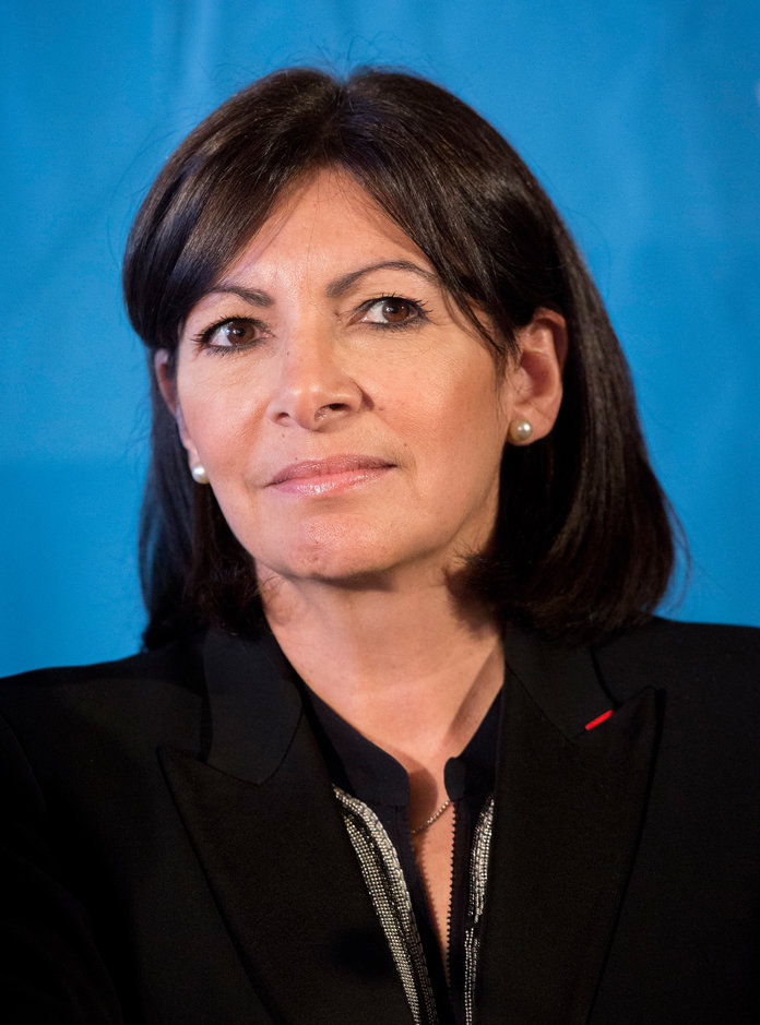 ऐनी Hidalgo, mayor of Paris 