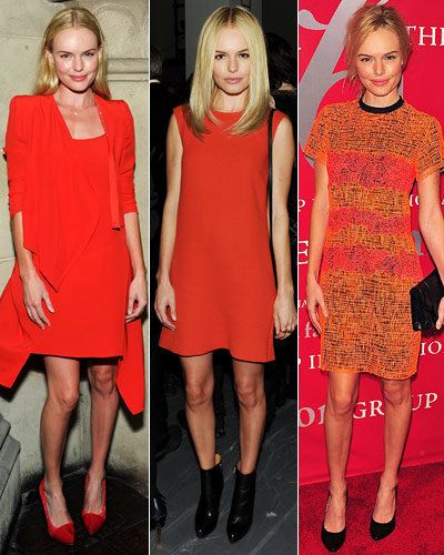 केट Bosworth - Stars' Signature Colors - Orange - Vanessa Bruno - Calvin Klein Collection - Proenza Schouler