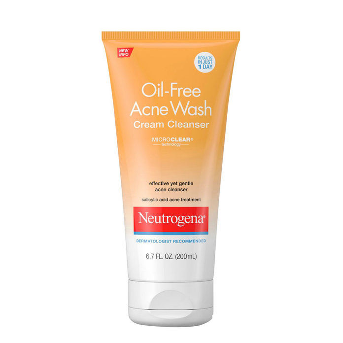 Neutrogena Oil-Free Acne Wash Cream Cleanser 
