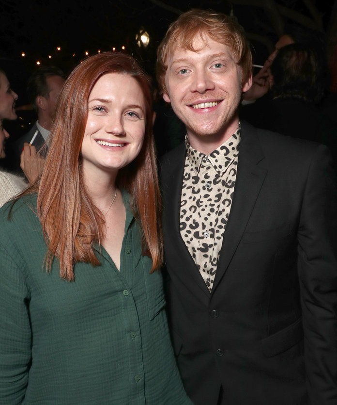 बोनी Wright and Rupert Grint