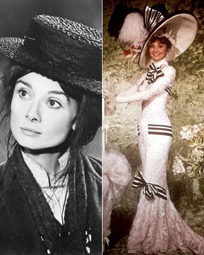 मेरे Fair Lady - Audrey Hepburn - Best Movie Makeovers