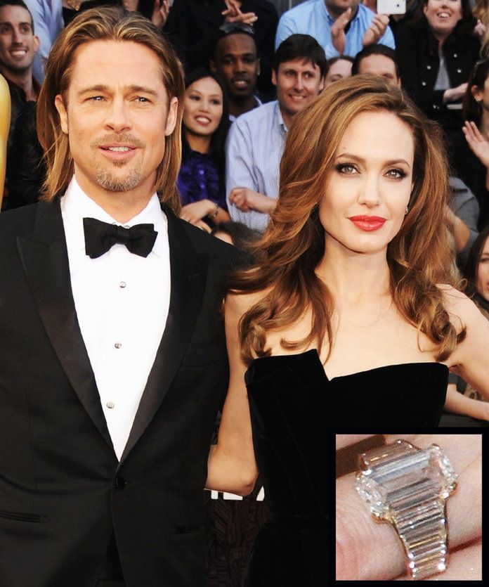 एंजेलीना Jolie and Brad Pitt