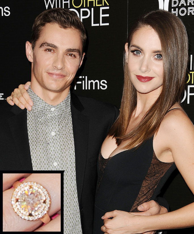 एलिसन Brie and Dave Franco