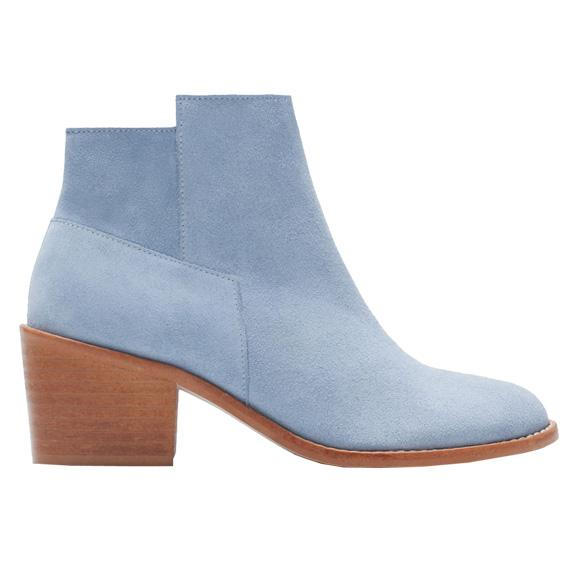 Zara suede bootie