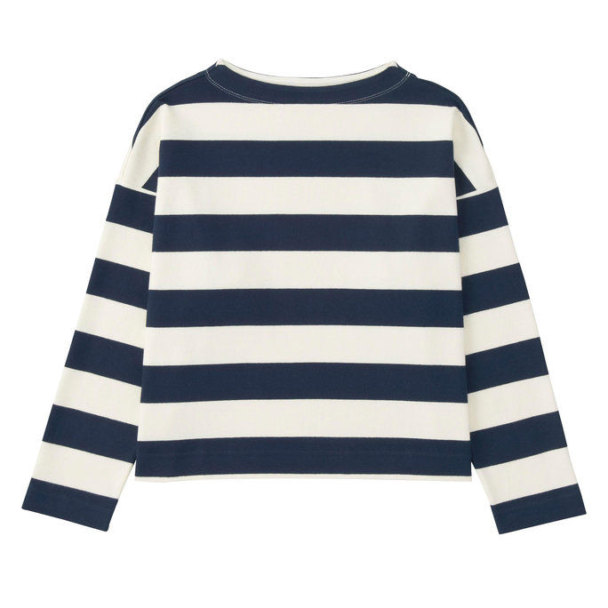 ए Striped Long-Sleeve T-Shirt For Those In-Between Days 