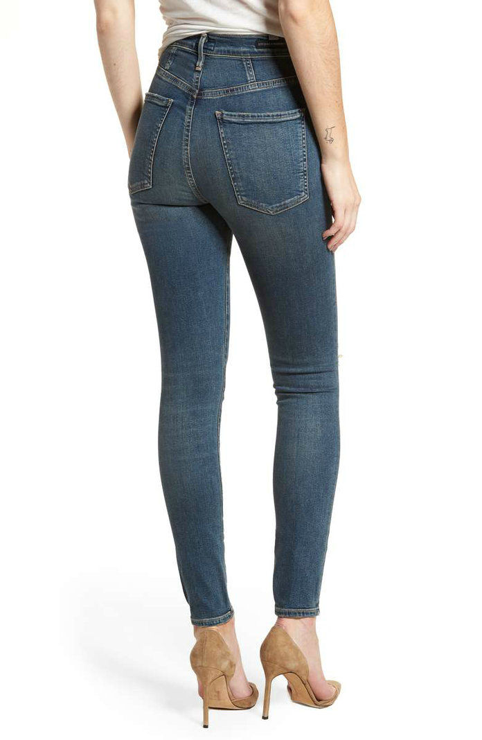 CITIZENS OF HUMANITY HIGH WAIST SKINNY 