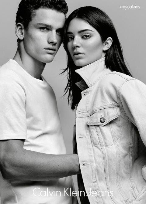 เคนดอล Jenner for Calvin Klein Jeans