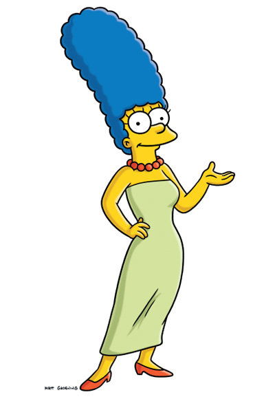 किनारा Simpson - The Most Fashionable TV Housewives - The Simpsons