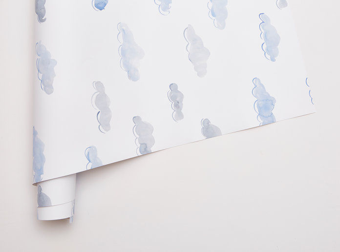 การกวด Paper RAxCP Clouds Removable Wallpaper