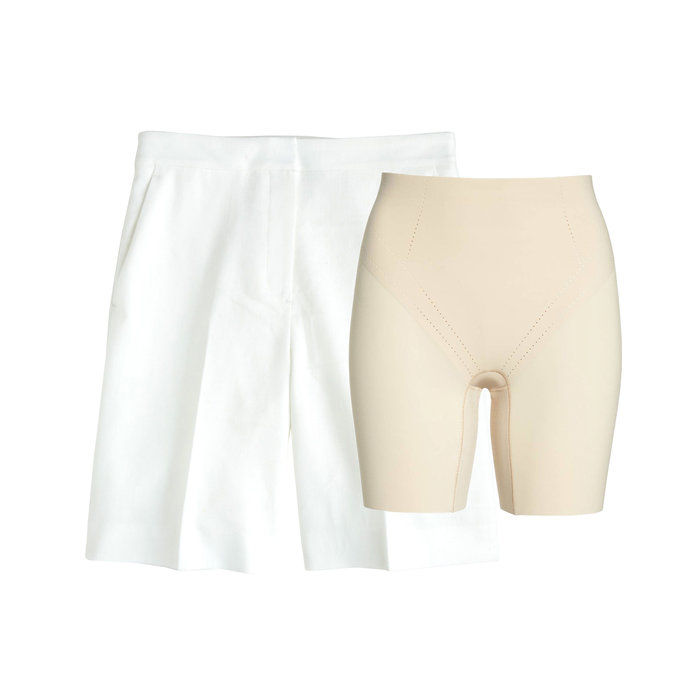  Problem: White Linen Shorts 