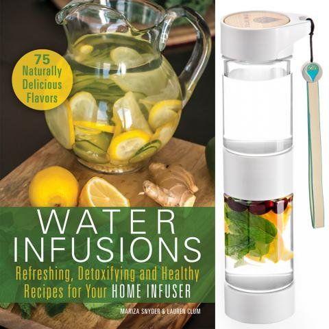 पानी Infusions Recipe Book and Define Bottle Twist Top