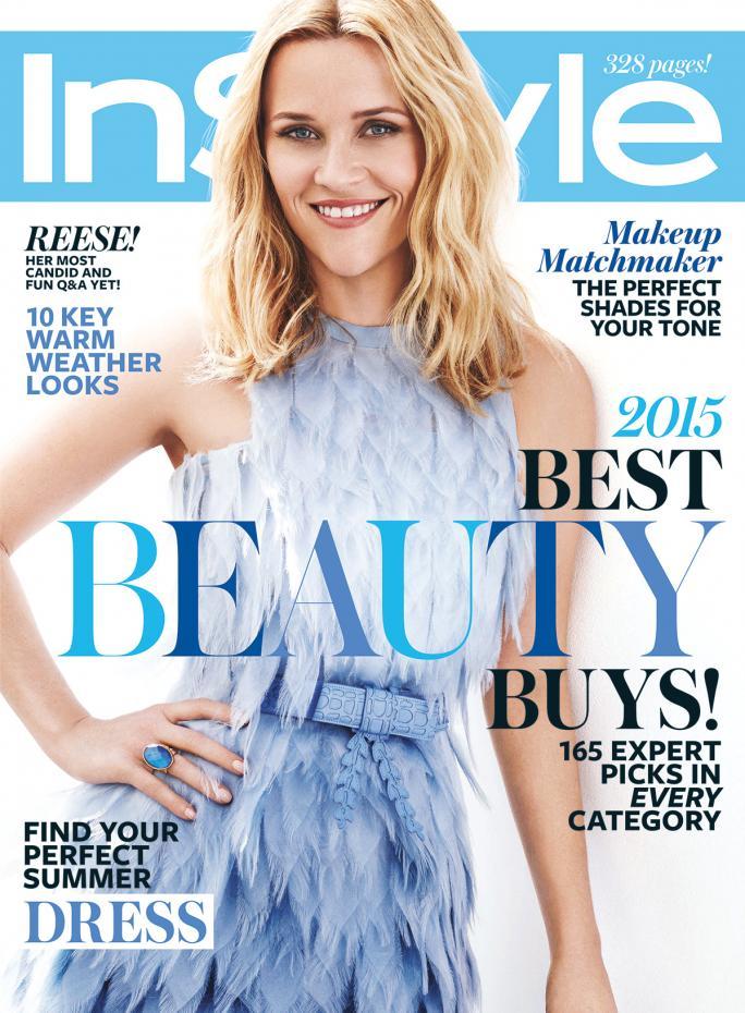 मई 2015 InStyle cover Reese Witherspoon