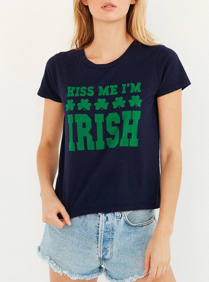 सही मायने में Madly Deeply Kiss Me I'm Irish Tee