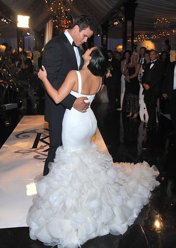 คิม Kardashian and Kris Humphries Wedding