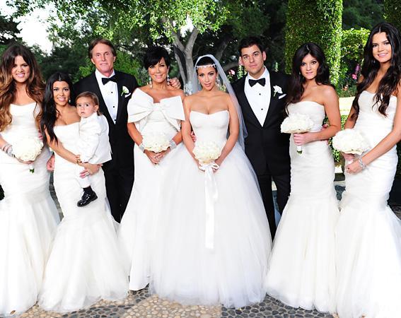 คิม Kardashian and Kris Humphries Wedding