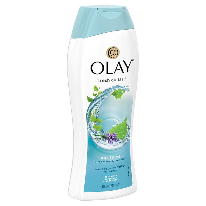 Olay Fresh Outlast Purifying Birch & Lavender Body Wash 