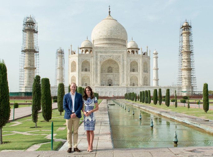 पर the Taj Mahal 