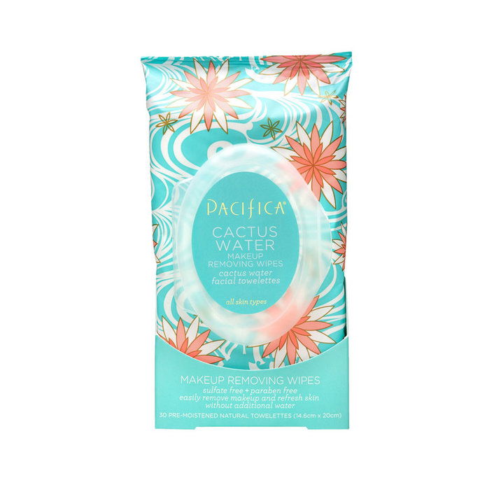 Pacficia Cactus Water Makeup Removing Wipes 