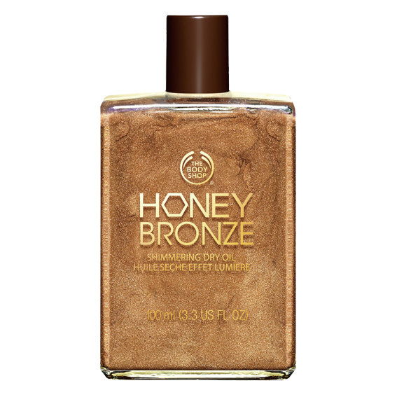  Body Shop Honey Bronze Shimmering Dry Oil