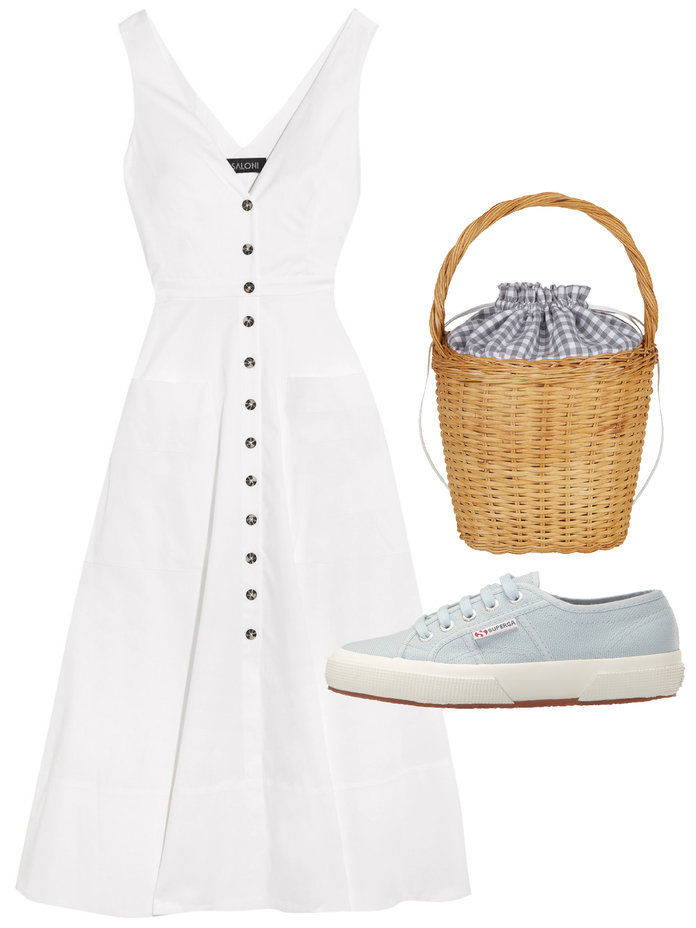  sundress and sneakers fit for a picnic 