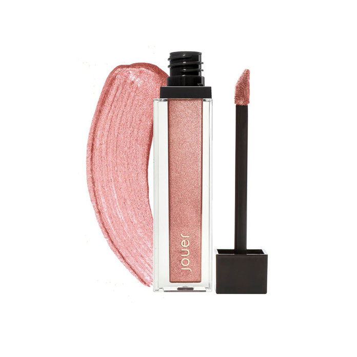 Jouer Long-Wear Lip Crème Liquid Lipstick in Rose Gold 